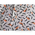 100% woven rayon poplin printed fabric